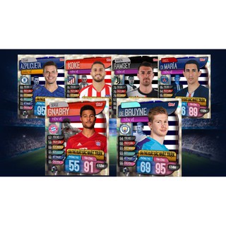 Thẻ insert Poca Match Attax( thẻ in) mùa giải 2019/2020