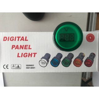 Đèn báo Vôn Ø22 Phi 22 đèn báo hiển thị điện áp Vôn kế
