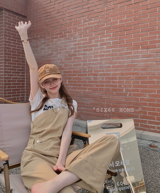 Jumpsuit Dây Đeo Chéo Cá Tính 42634