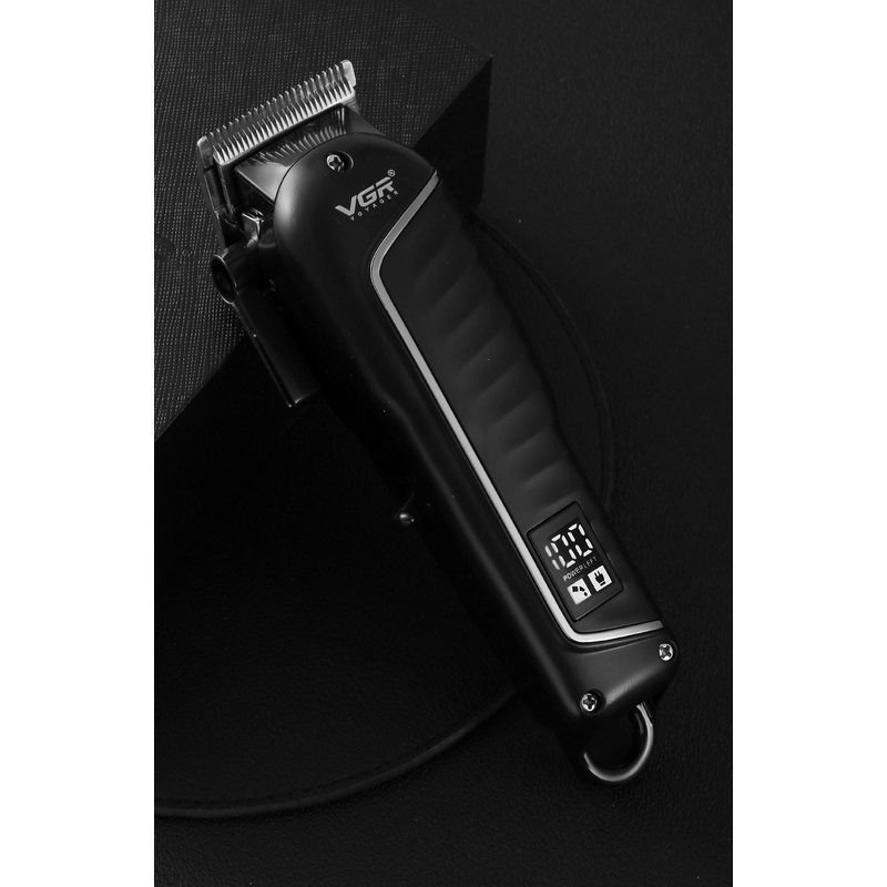 Tông Đơ Cắt Tóc V-683 Màn Hình LCD Điện Tử Có Thể Sạc Lại