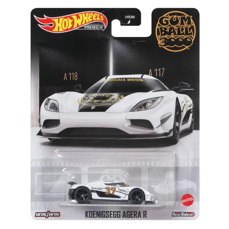 Xe mô hình Hot Wheels Koenigsegg Agera R Gumball 3000 T-23