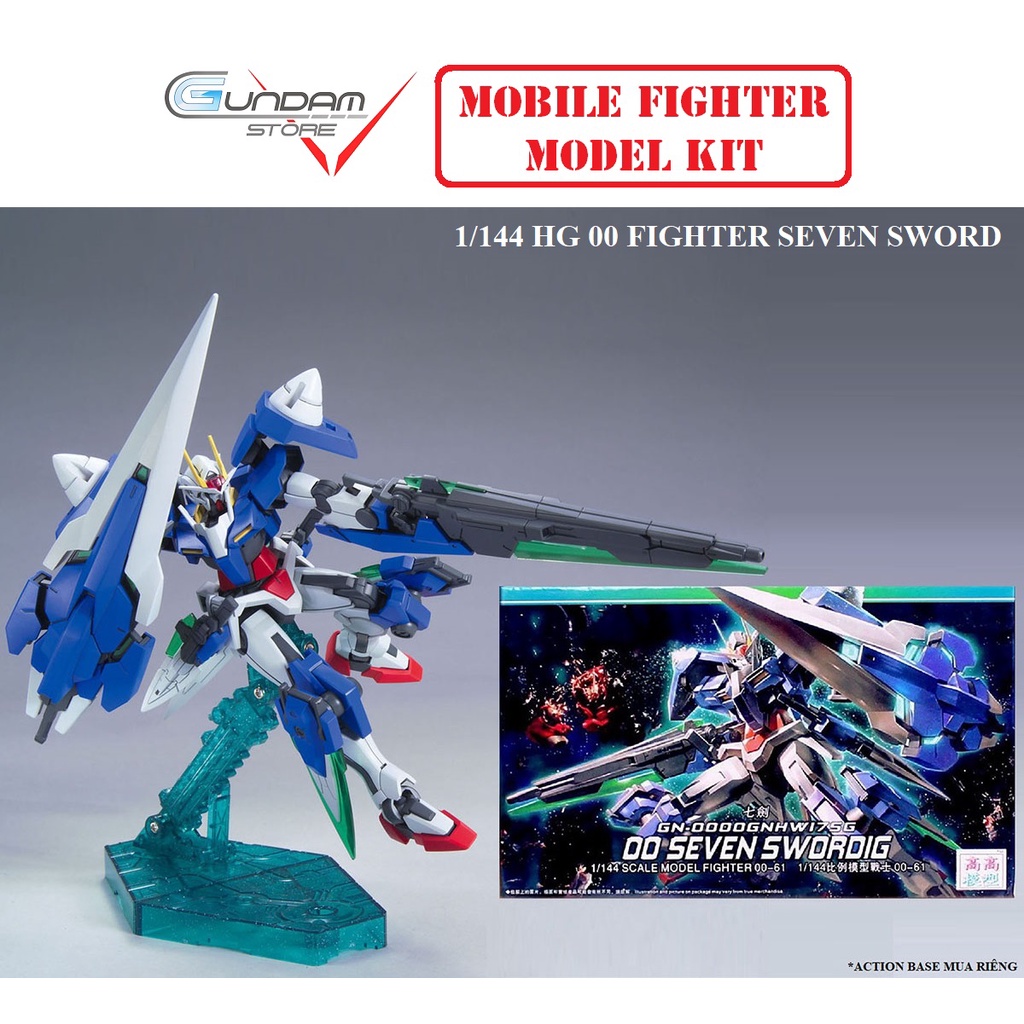 Mô Hình Gundam HG 00 Seven Sword TT Hongli 1/144 Đồ Chơi Lắp Ráp Anime