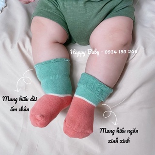 Set 3 tất len xù cao cấp cực xịn túi zip