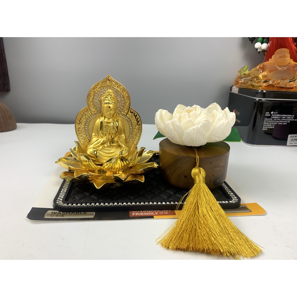 Tượng mẹ hiền quan thế âm ngự liên hoa, quan âm bồ tát, phật bà quan âm