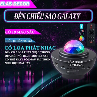 Đèn Chiếu Sao Galaxy Mây Thiên Hà - Đèn Led Galaxy Ngàn Sao Kiêm Loa Bluetooth