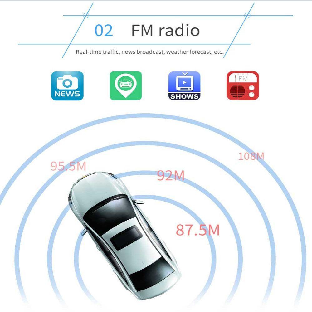 MYRONGVN Máy Nghe Nhạc MP3 Rảnh Tay Cho Xe Hơi