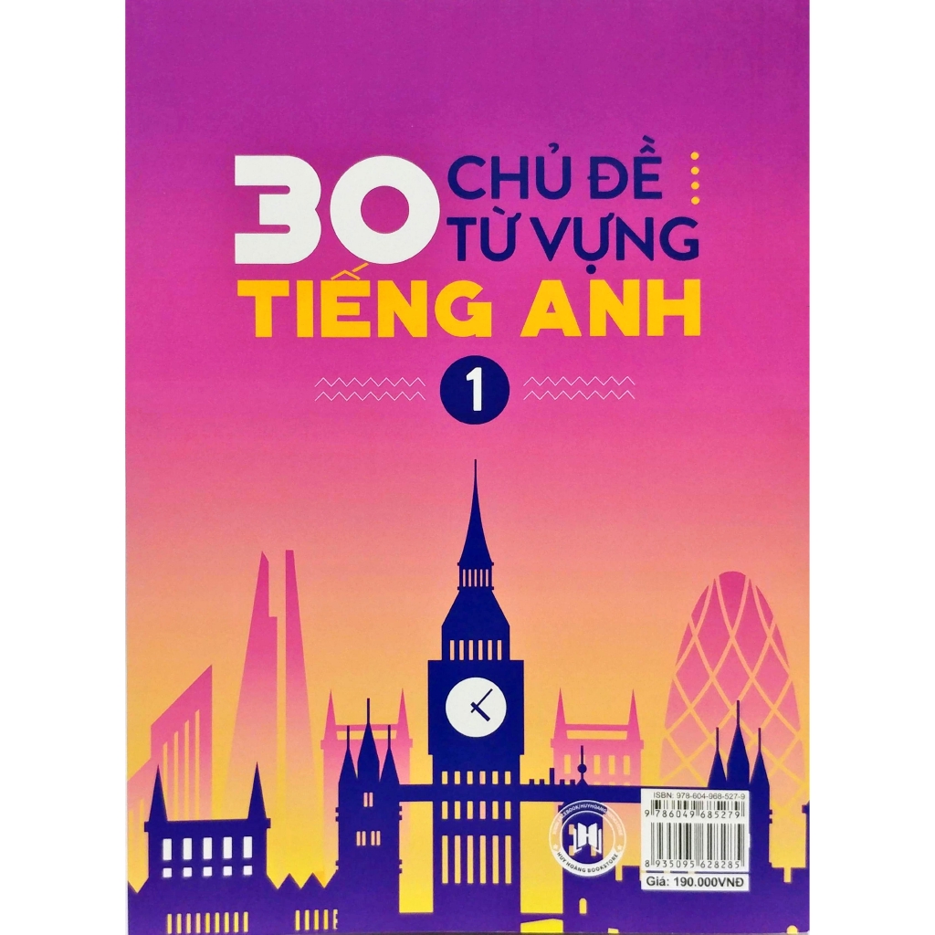 Sách - 30 Chủ Đề Từ Vựng Tiếng Anh (Tập 1)