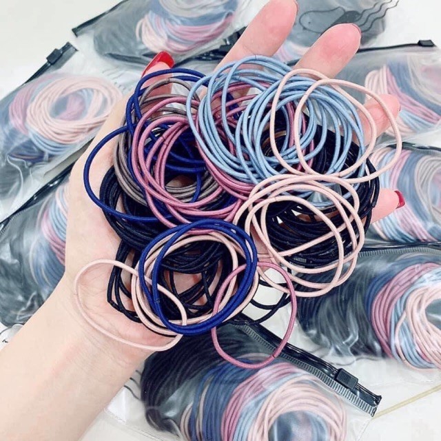 DÂY CỘT TÓC 100 SỢI Mix Nh Màu