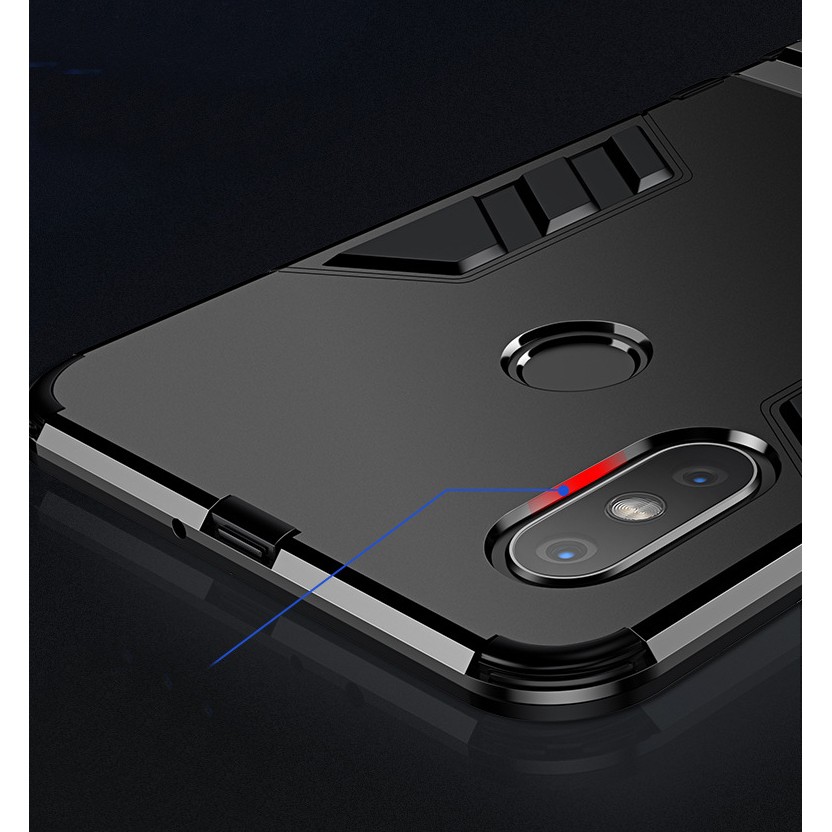 Ốp Lưng Xiaomi Note 6 Pro/ A2 Lite/ Redmi 6 Pro/ Mi 8 Chống Sốc Iron Man