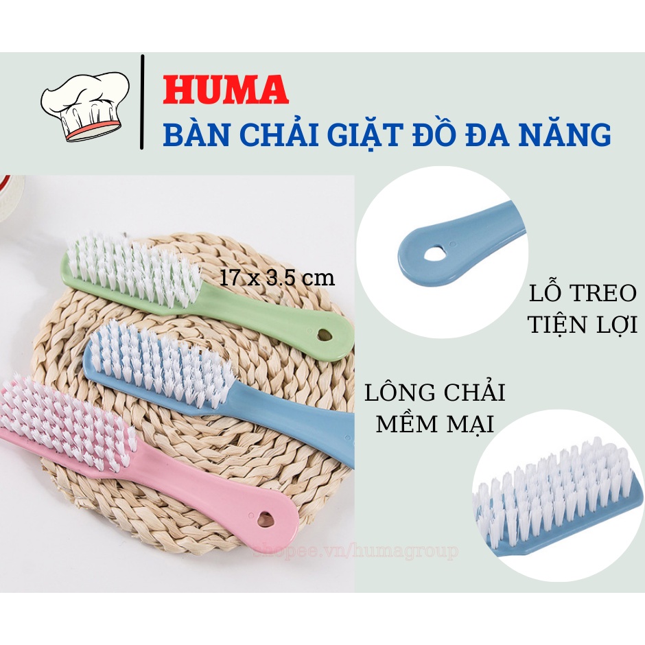 Bàn Chải Cọ Giày Dép, Quần Áo Có Tay Cầm Cán Dài Tiện Lợi