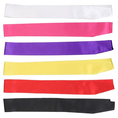 Dải băng đeo chéo màu trơn dành cho tiệc sinh nhật