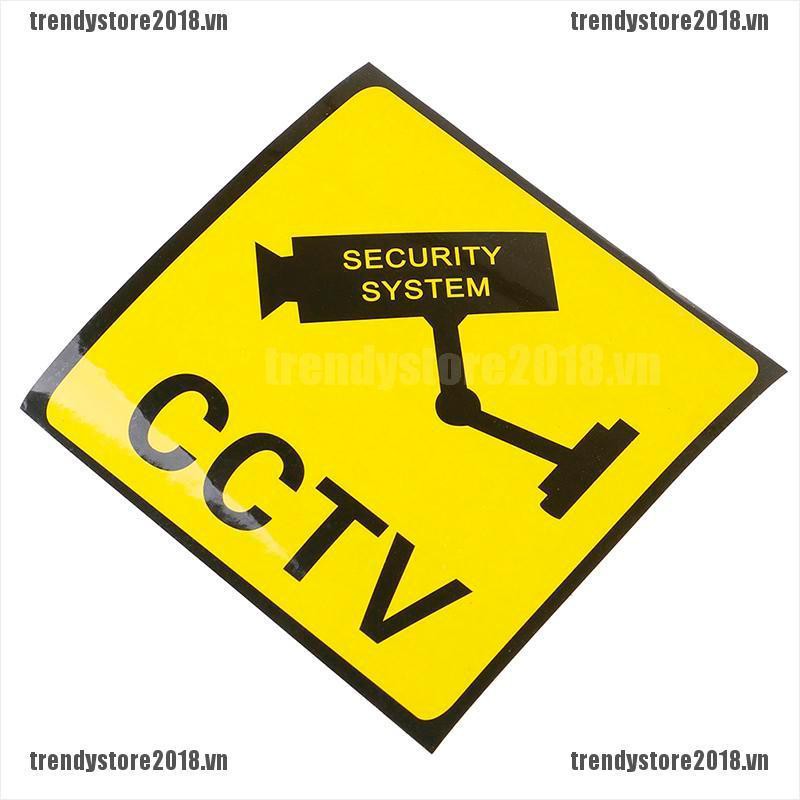Set 10 Miếng Dán Cảnh Báo Có CCTV