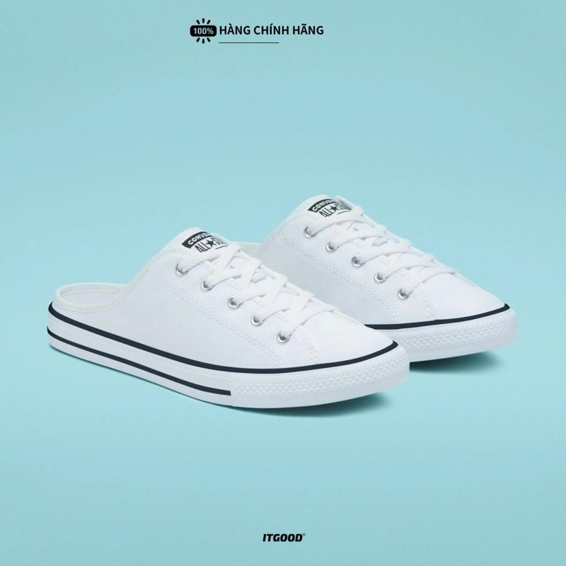 Giày Chuck Mule Dainty Slip White