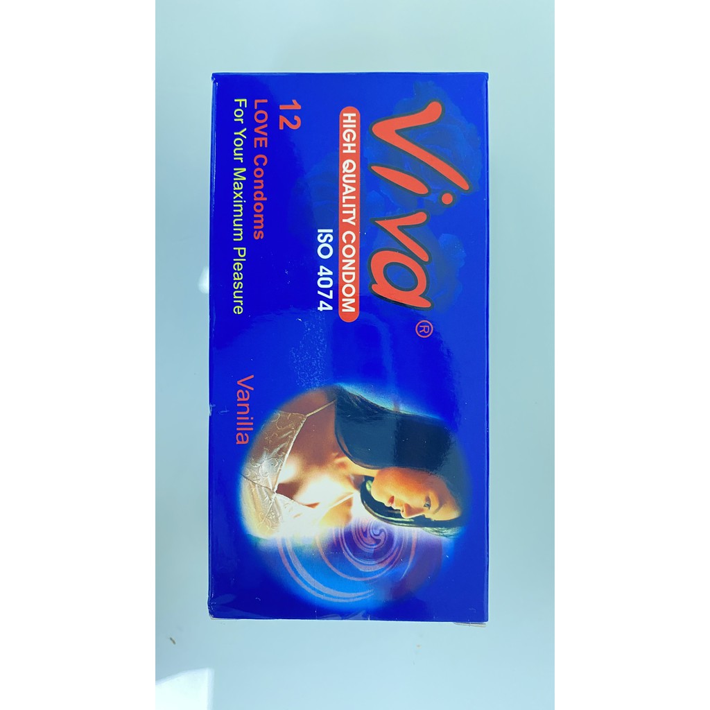 Che Tên Sản Phẩm - Bao Cao Su ViVa Hộp 12 Cái Siêu Mỏng