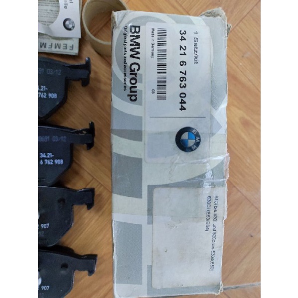 Bộ má phanh sau BMW E60 chính hãng