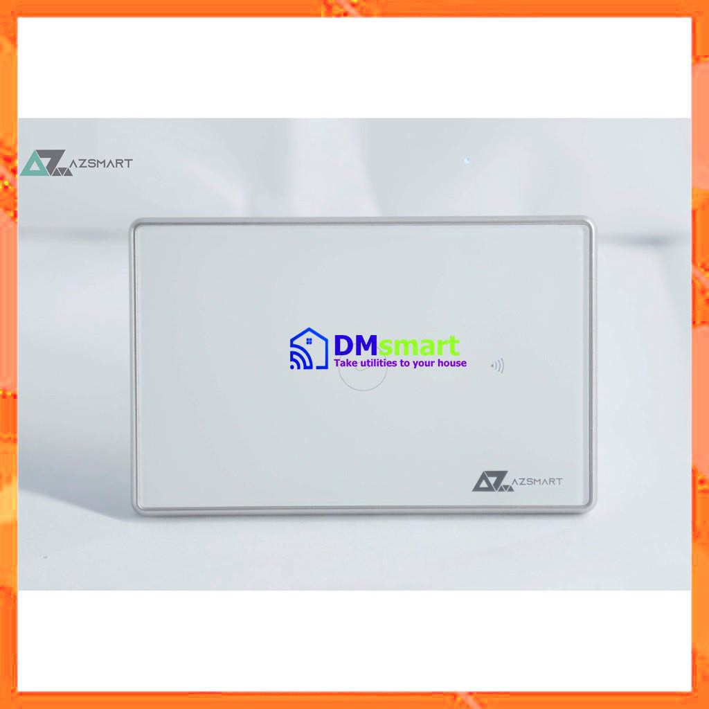 Công Tắc Wifi Bình Nóng Lạnh AZsmart 20A Hẹn Giờ Bật Tắt - Mặt bo viền nhôm