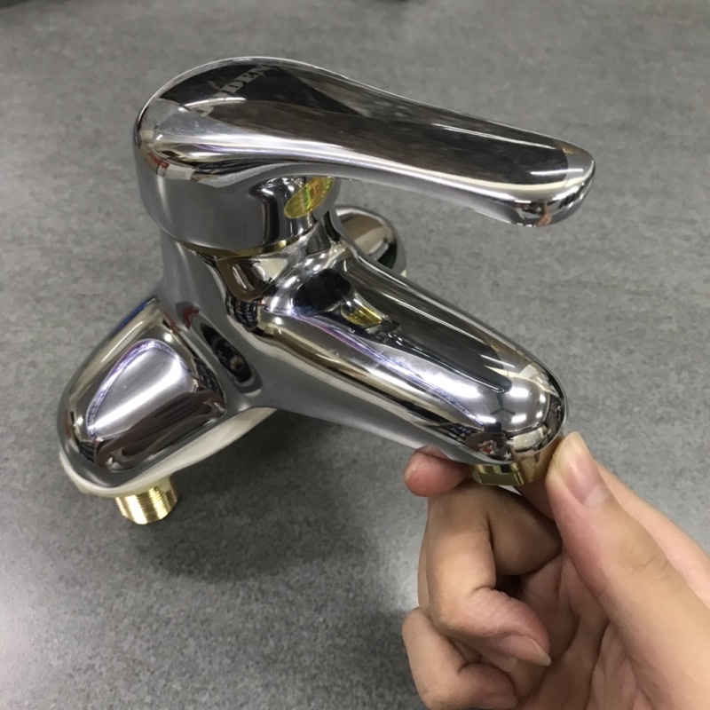 Vòi chậu rửa mặt , lavabo , rửa tay Joden BẢO HÀNH 3 NĂM nóng lạnh 2 chân cao cấp, không rỉ sét