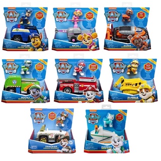 Đồ chơi Paw Patrol cơ bản với xe và chó cứu hộ