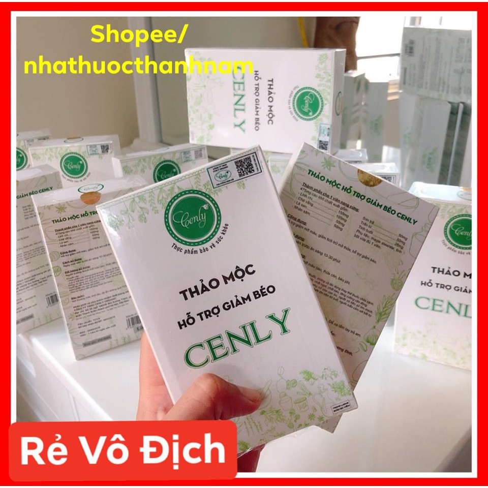 Giảm Cân Cenly Hôp ( 15 Viên - 30 Viên ) Chính Hãng