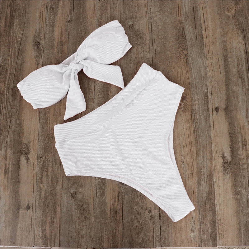 Bộ Bikini lưng cao phối nơ dễ thương cho nữ | BigBuy360 - bigbuy360.vn