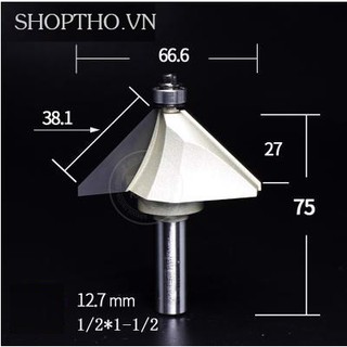 Mũi phay vát gỗ 45 độ ARDEN 0209