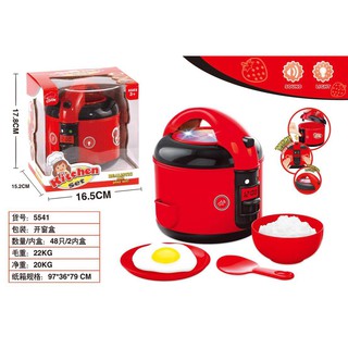 Đồ chơi nồi cơm có đèn nhạc, Do choi noi com cao cap (kèm pin)
