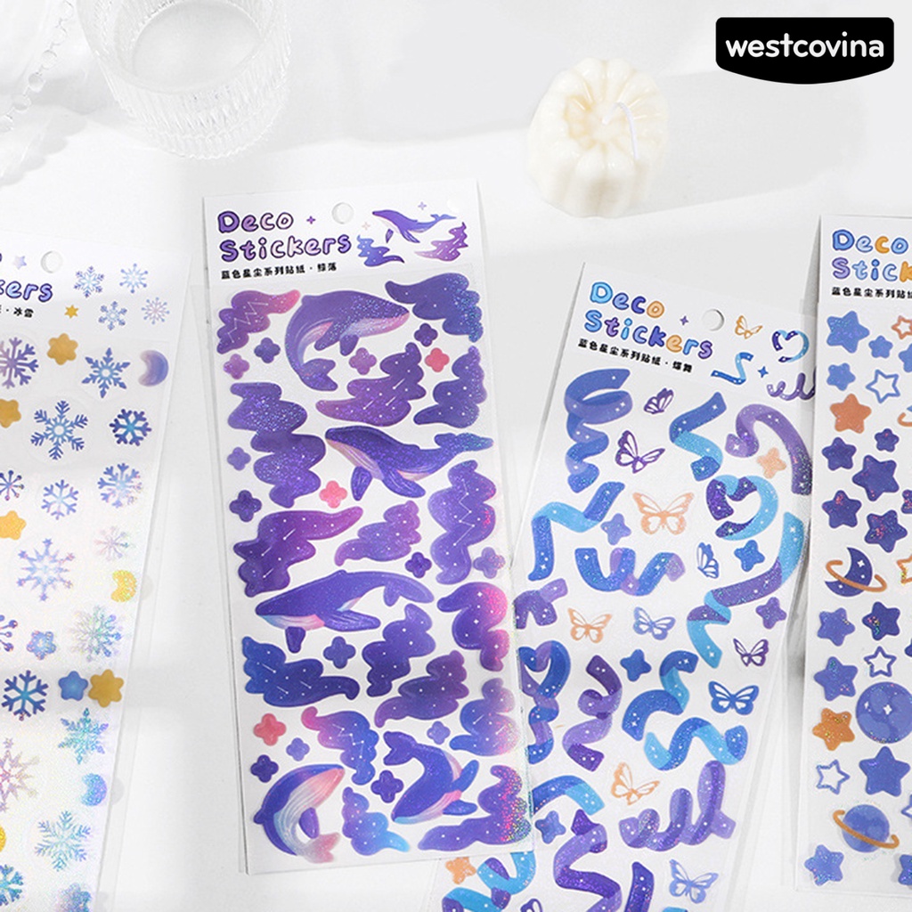 [Hot]✍Bảng Kế Hoạch Họa Tiết Ngôi Sao Màu Xanh Dương Đa Chức Năng Dễ Dán Dành Cho Trường Học/Nhà Trẻ