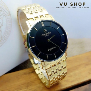Đồng hồ nam SUNRISE DM737SWC Siêu mỏng Chính hãng