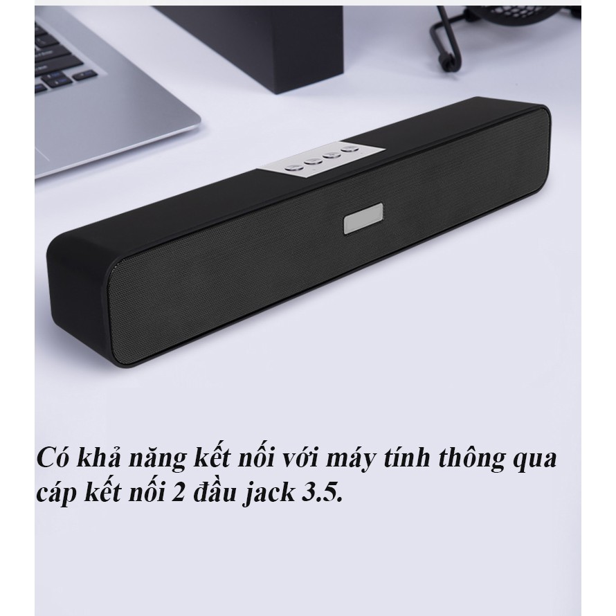 Loa Thanh Soundbar Bluetooth Gaming E91 Loa Nghe Nhạc Di Động Không Dây 10W Dùng Cho Máy Vi Tính PC - Laptop - Tivi