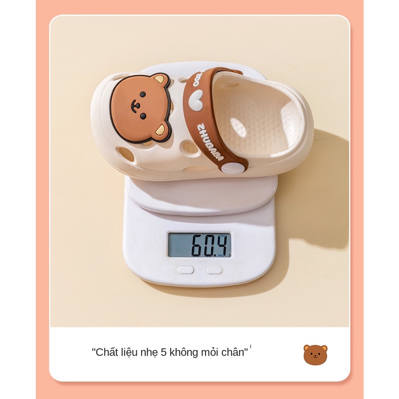 Dép Sandal Đục Lỗ Thời Trang Mùa Hè Cho Bé TTC178