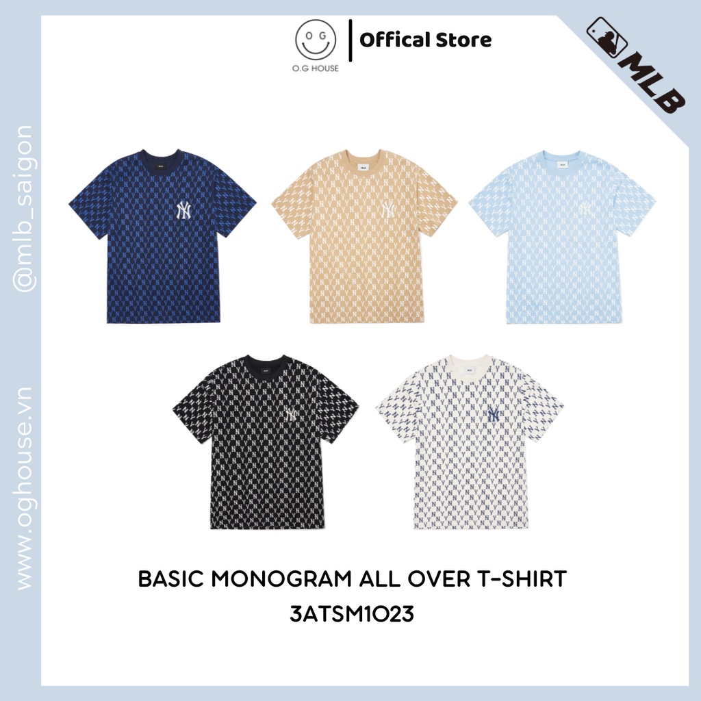 Áo MLB Monogram ss2022