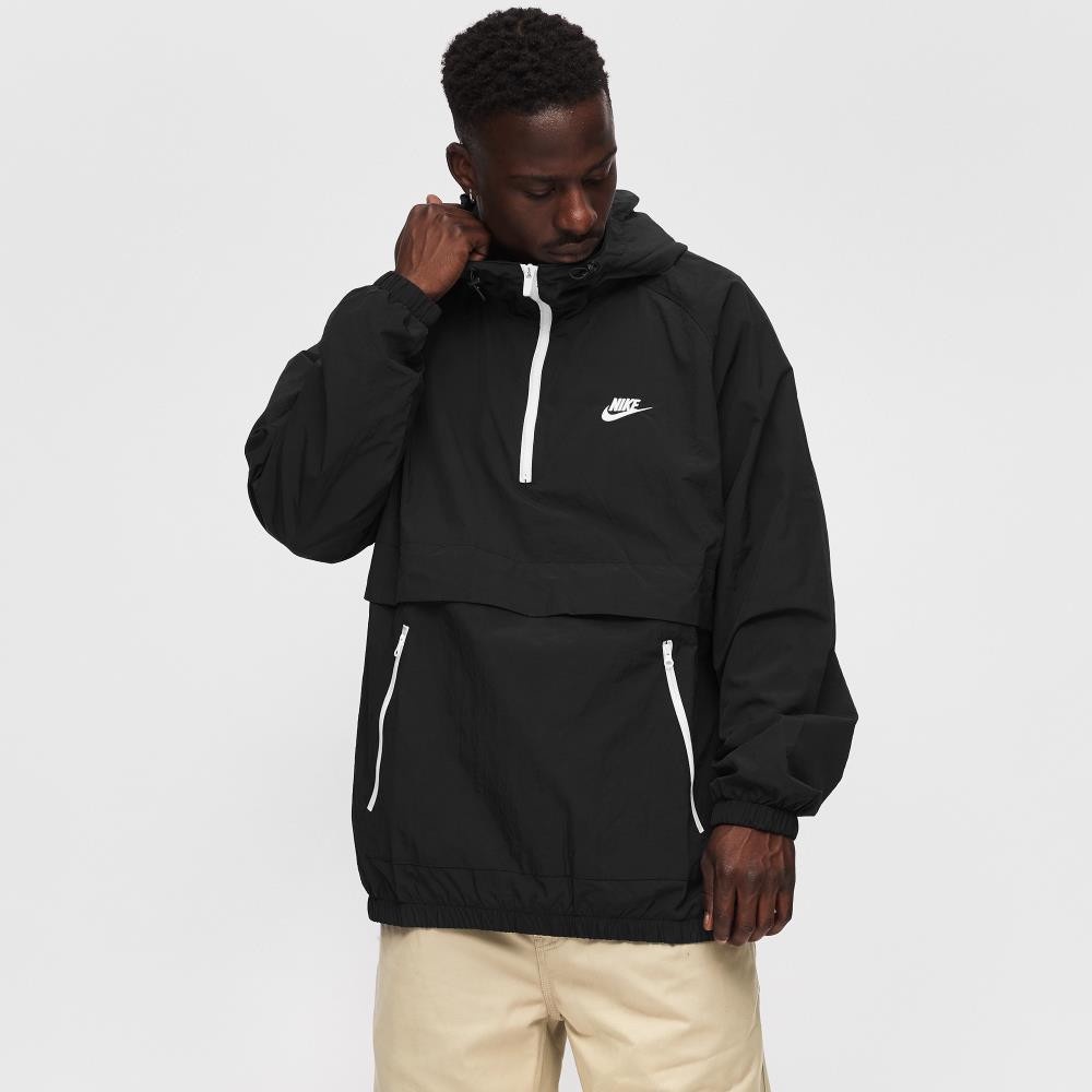 Áo khoác thể thao nam Nike Anorak Woven Jacket chính hãng - Màu đen