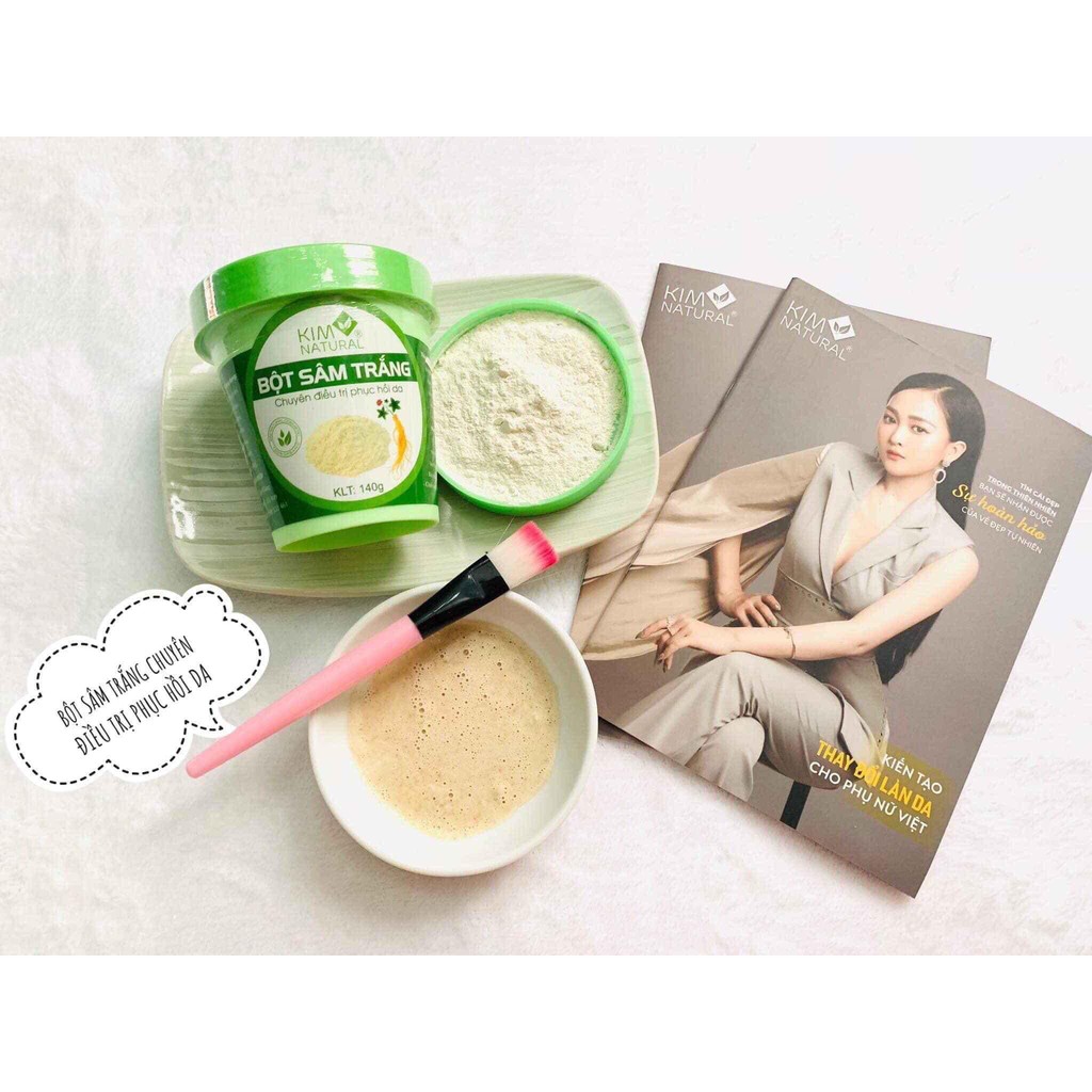 Mặt nạ bột Sâm Trắng Kim Natural