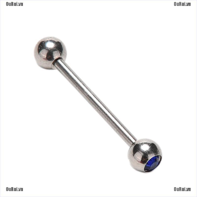 Bộ 5 Khuyên Xỏ Đính Đá Nhiều Màu Sắc Độc Đáo