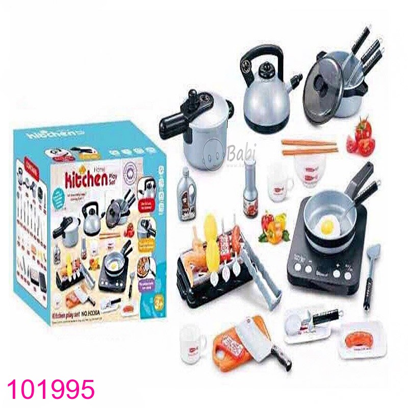 Bộ Đồ Chơi Kitchen 36 Món Cho Bé
