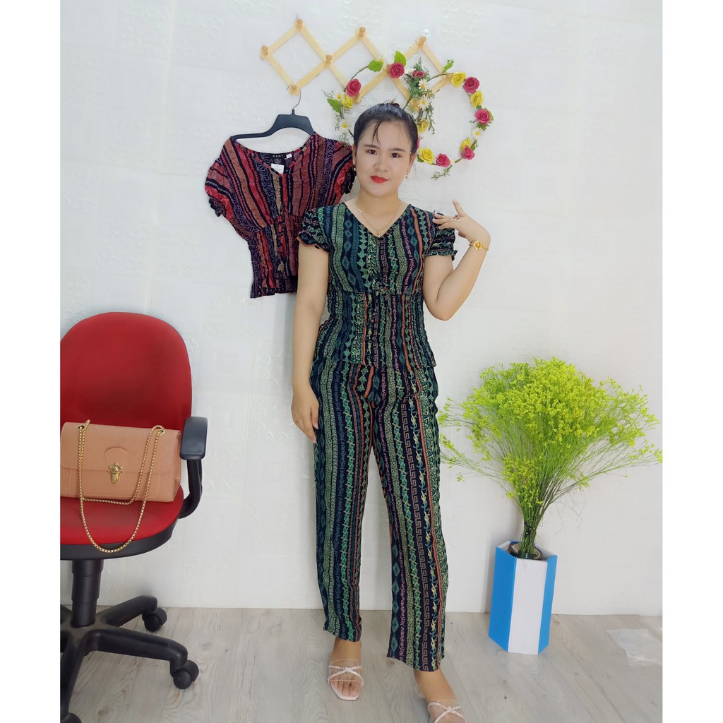 [ KHUẾN MÃI HÔM NAY ] ĐỒ BỘ TÔN NHUNG DÂY RÚT TRƯỚC NGỰC