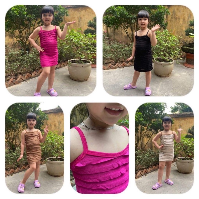 váy dây cho bé 5-20kg