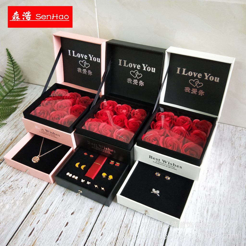 Hộp hoa sáp làm Quà tặng 20/10_8/3_valentine