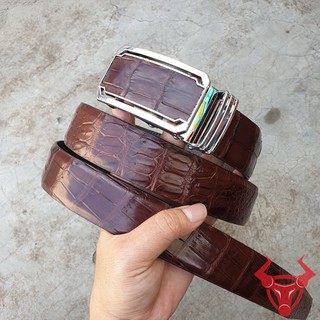 Dây nịt da cá sấu thật xk giá rẻ tt020801