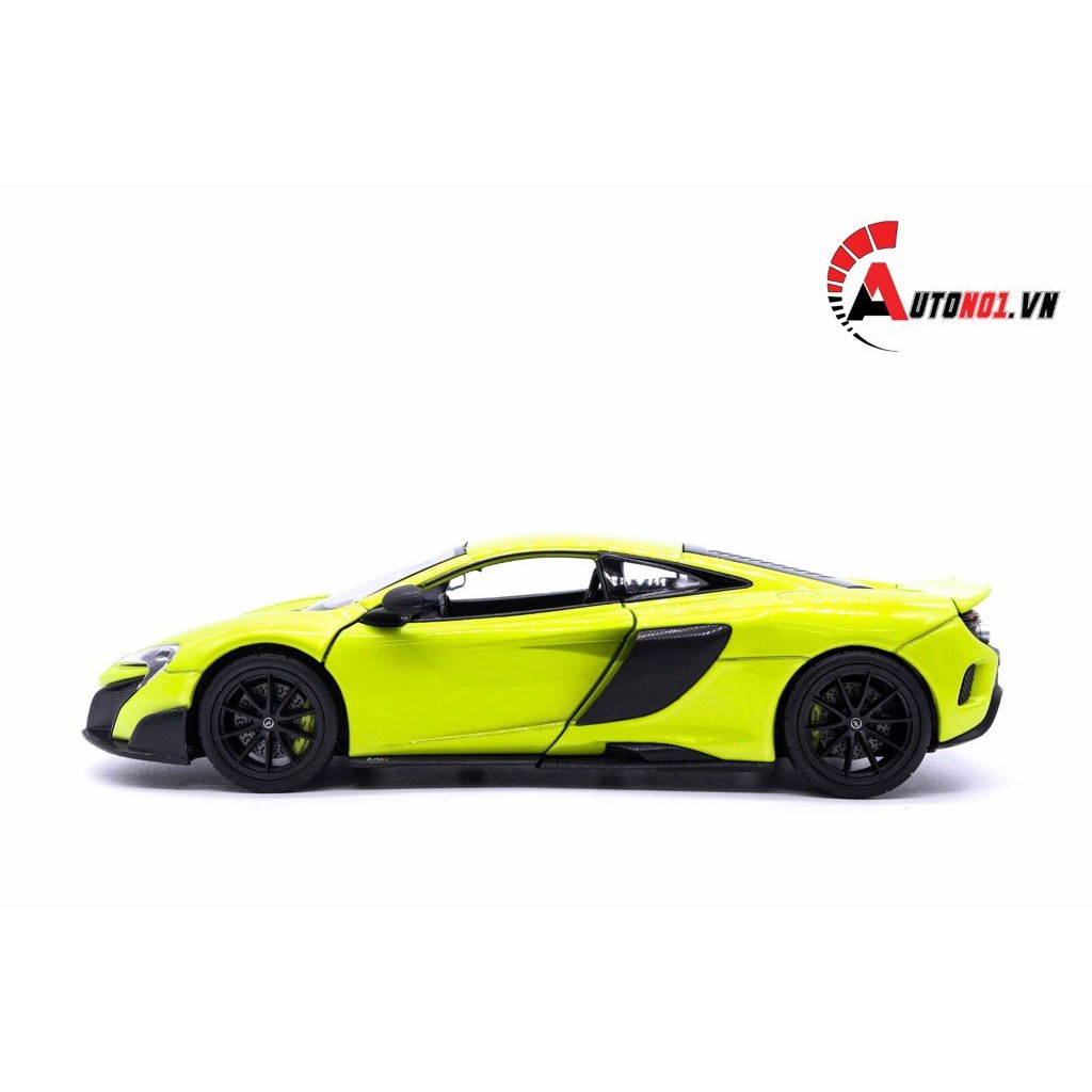 MÔ HÌNH XE MCLAREN 675LT GREEN 1:24 WELLY 5172