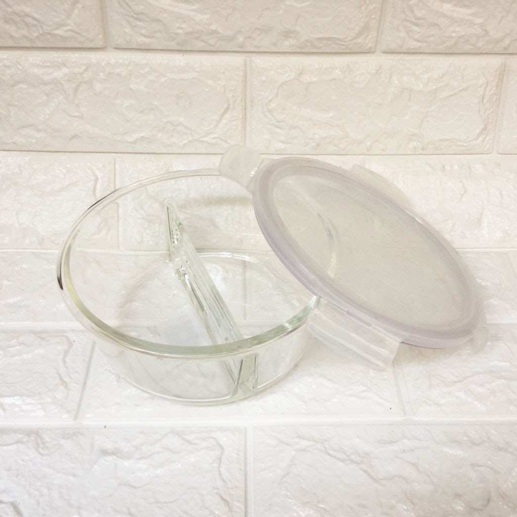 Hộp Thủy Tinh Chia 2 Ngăn Chịu Nhiệt Lock&Lock 900ml | BigBuy360 - bigbuy360.vn