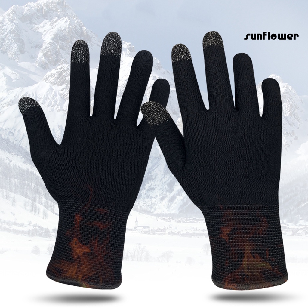 1 Đôi Găng Tay Giữ Ấm Chống Mồ Hôi Dành Cho Điện Thoại Chơi Game / YXPJ /