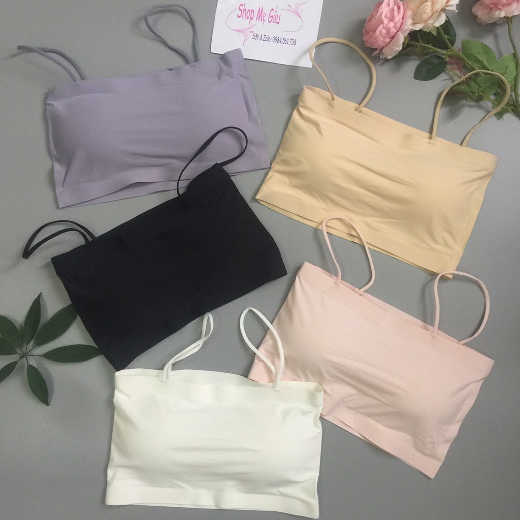 Áo Bra su quây 2 dây chất mát lạnh cho chị e từ 38 - 48kg