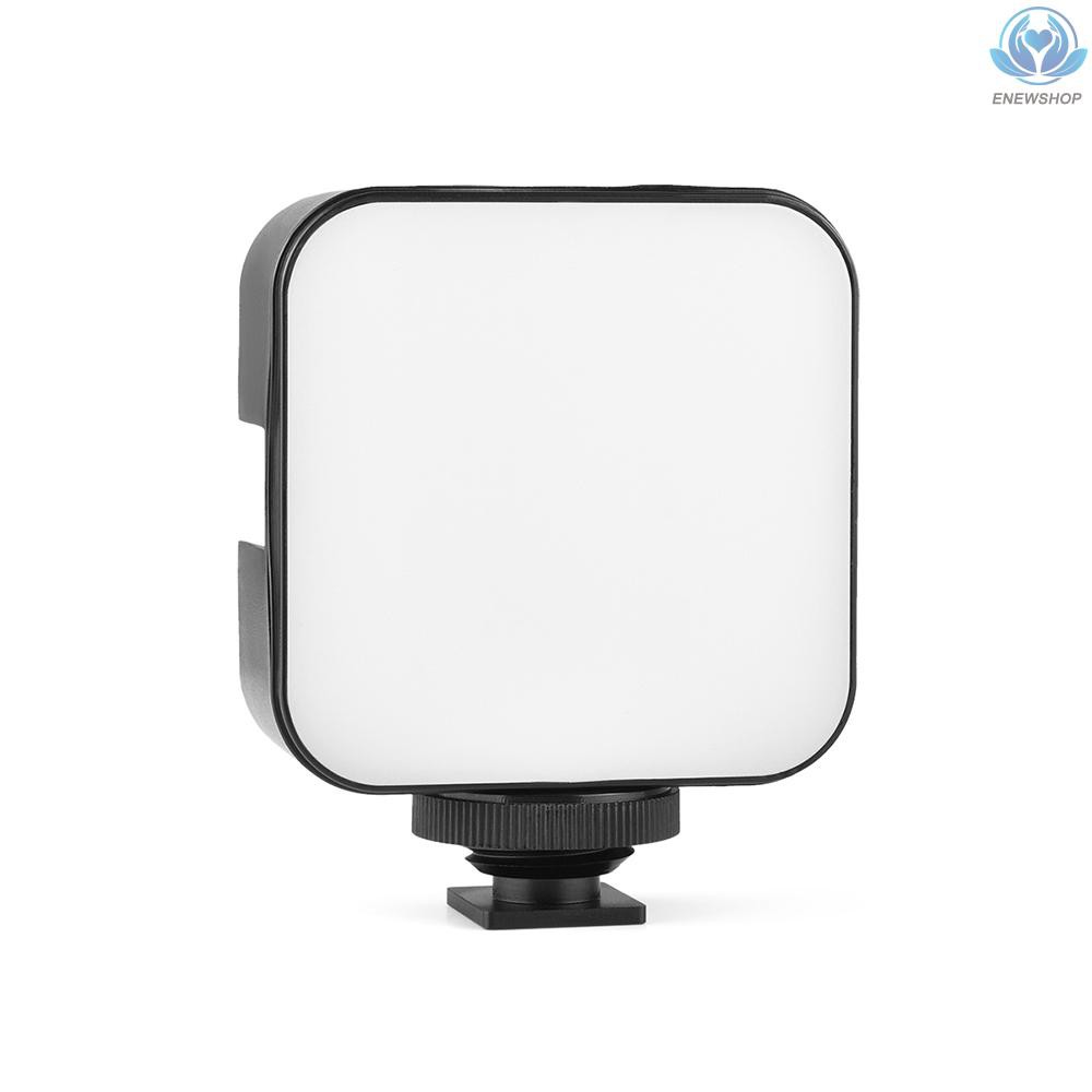 Đèn LED mini YELANGU LED01 hỗ trợ quay video điều chỉnh độ sáng được 6500K kèm ngàm đỡ cho máy ảnh DSLR