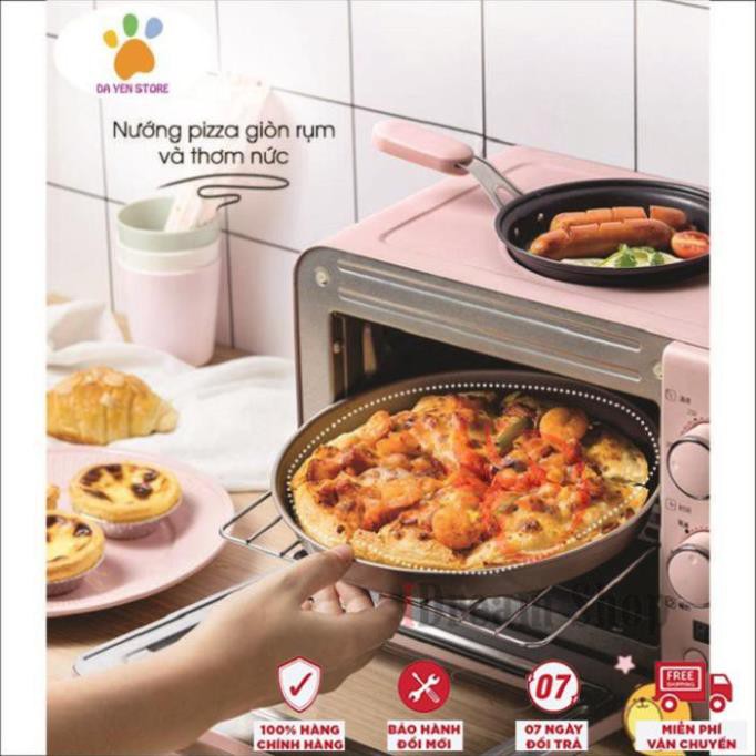 Lò Nướng Điện Đa Năng BEAR 8L 3 IN 1 & Chảo Chiên Bánh Mì Mini, Bếp Nấu Nước Cao Cấp [ Chính Hãng ]