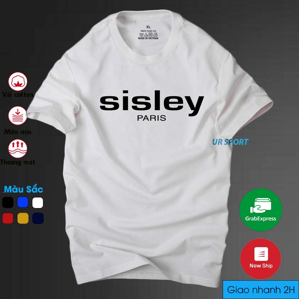 Áo thun nam cổ tròn Sisley Paris năng động tính lịch lãm | ur sport