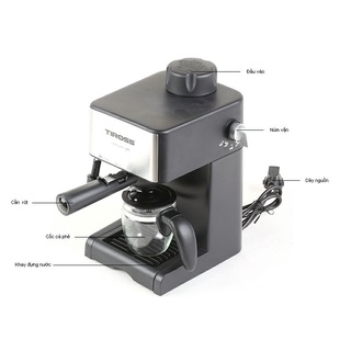 [TIROSS_Official] [TS621] Máy pha cà phê Espresso TIROSS 800W TS621