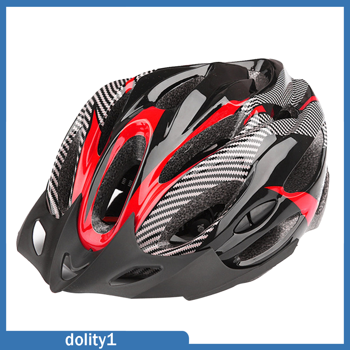 Bike Helmet with Visor Anti-impact EPS Cycling Bicycle Headgear