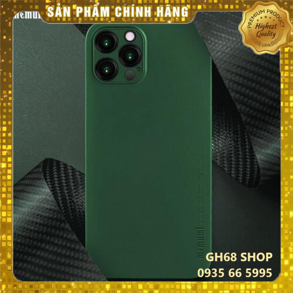 Ốp lưng MEMUMI SIÊU MỎNG 0.3mm BẢO VỆ CAMERA iPhone 14 / 13 / 12 hiệu Memumi