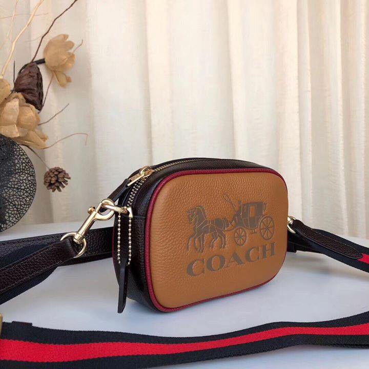 Túi đeo chéo Coach 2 ngăn size 18